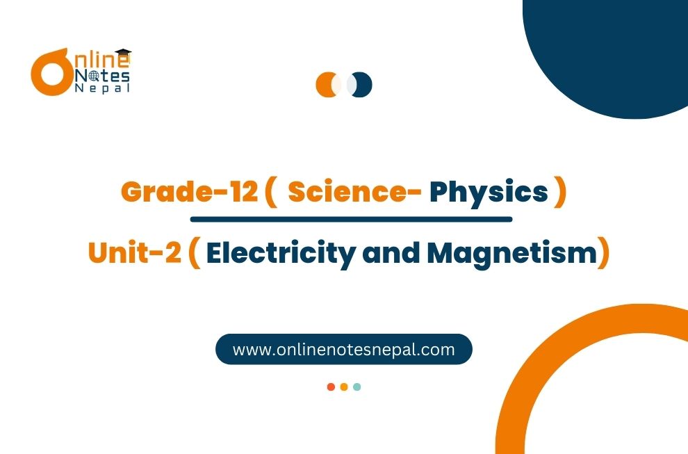 Unit 2: Electricity and Magnetism Photo